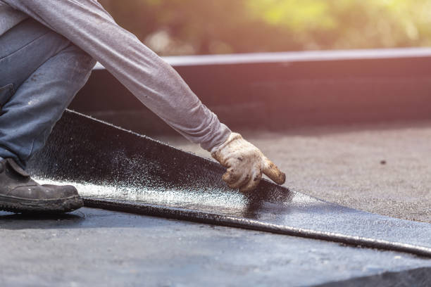 Professional Waterproofing technician working in Essington, PA